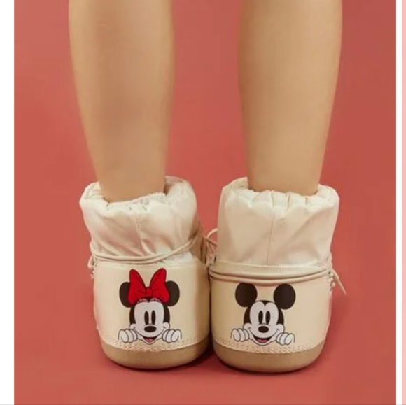 Disney Mickey & Minnie Mouse Booties size 7 - Picture 7 of 8